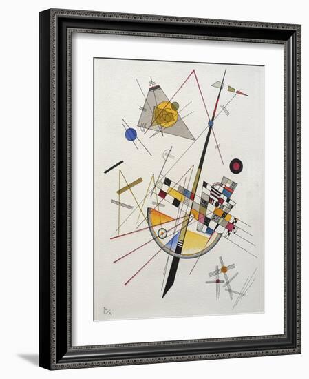 Delicate Tension. No. 85, 1923-Wassily Kandinsky-Framed Giclee Print