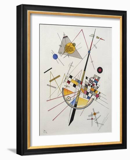 Delicate Tension. No. 85, 1923-Wassily Kandinsky-Framed Giclee Print