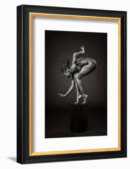 Delicately Poised-Ross Oscar-Framed Photographic Print