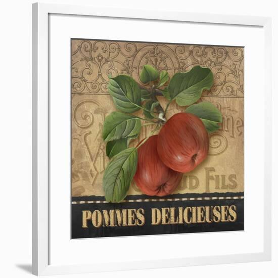 Delicious Apples-Abby White-Framed Art Print