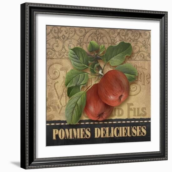 Delicious Apples-Abby White-Framed Art Print