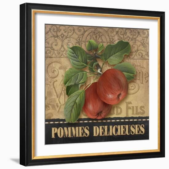 Delicious Apples-Abby White-Framed Art Print