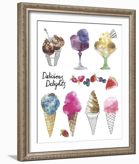 Delicious Delights-Sandra Jacobs-Framed Giclee Print