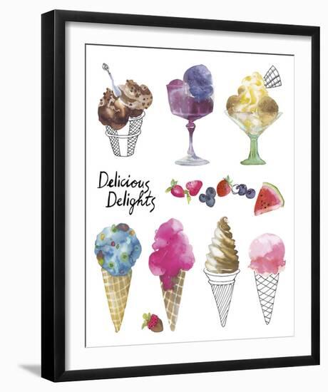 Delicious Delights-Sandra Jacobs-Framed Giclee Print