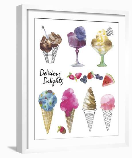 Delicious Delights-Sandra Jacobs-Framed Giclee Print