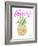 Delicious Pineapple-Nola James-Framed Art Print