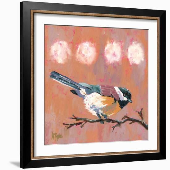 Delight Chickadee-Molly Reeves-Framed Photographic Print