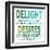 Delight-Taylor Greene-Framed Art Print