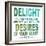 Delight-Taylor Greene-Framed Art Print