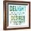 Delight-Taylor Greene-Framed Art Print