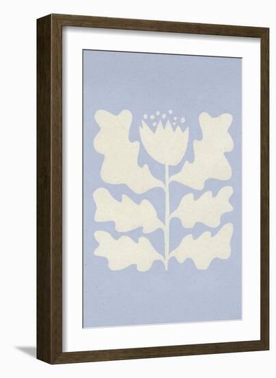 Delighted I Lavender Vertical-Moira Hershey-Framed Art Print