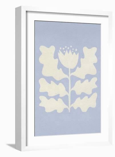 Delighted I Lavender Vertical-Moira Hershey-Framed Art Print