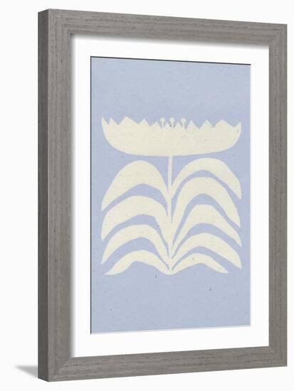 Delighted II Lavender Vertical-Moira Hershey-Framed Art Print