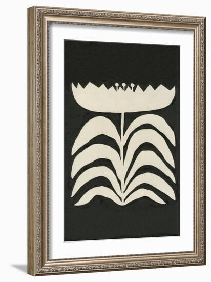 Delighted II Vertical-Moira Hershey-Framed Art Print