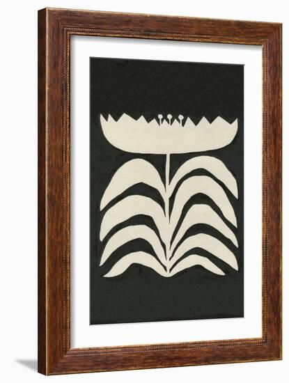 Delighted II Vertical-Moira Hershey-Framed Art Print