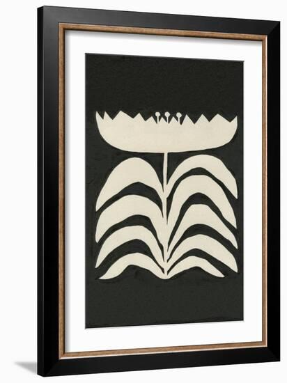 Delighted II Vertical-Moira Hershey-Framed Art Print