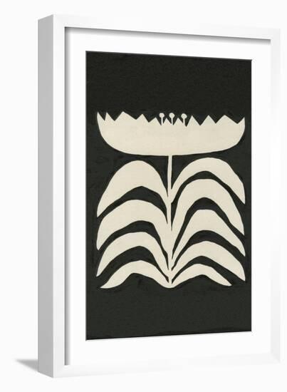 Delighted II Vertical-Moira Hershey-Framed Art Print