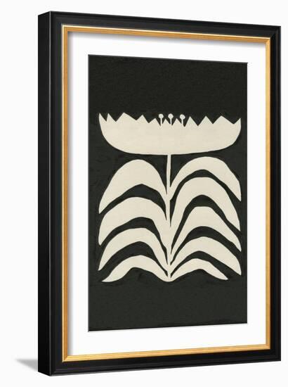 Delighted II Vertical-Moira Hershey-Framed Art Print