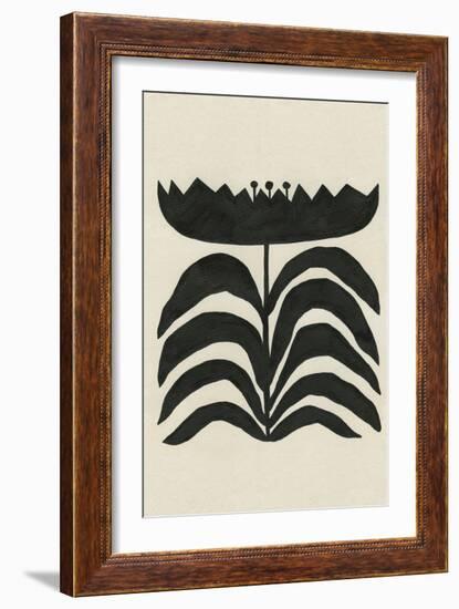 Delighted III Vertical-Moira Hershey-Framed Art Print