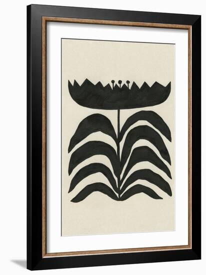 Delighted III Vertical-Moira Hershey-Framed Art Print