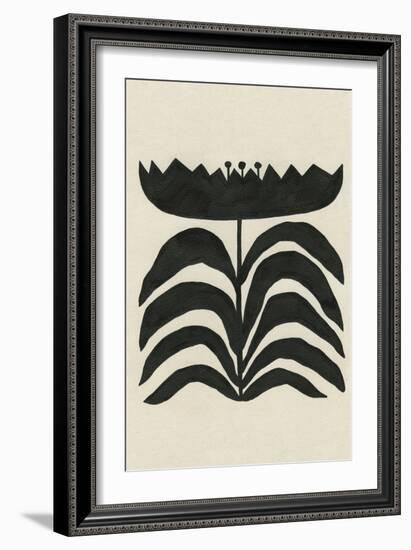 Delighted III Vertical-Moira Hershey-Framed Art Print