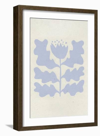 Delighted IV Lavender Vertical-Moira Hershey-Framed Art Print