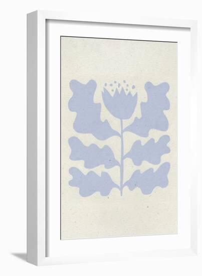 Delighted IV Lavender Vertical-Moira Hershey-Framed Art Print