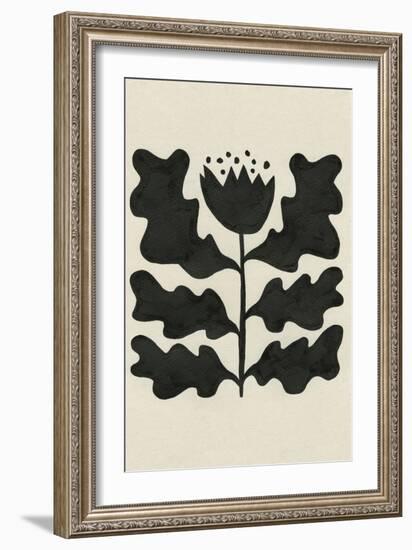 Delighted IV Vertical-Moira Hershey-Framed Art Print