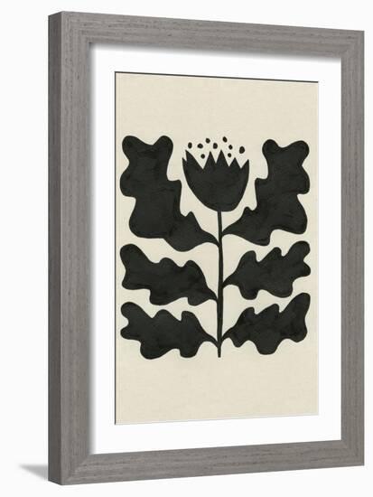 Delighted IV Vertical-Moira Hershey-Framed Art Print