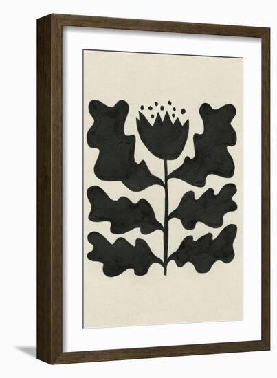 Delighted IV Vertical-Moira Hershey-Framed Art Print