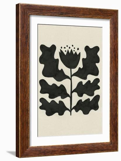 Delighted IV Vertical-Moira Hershey-Framed Art Print