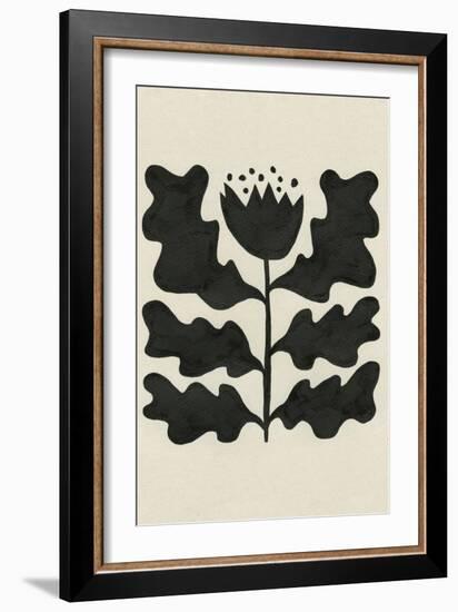 Delighted IV Vertical-Moira Hershey-Framed Art Print