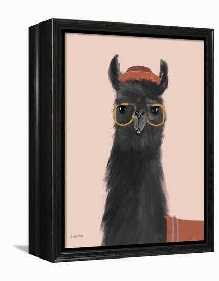 Delightful Alpacas IV-Becky Thorns-Framed Stretched Canvas