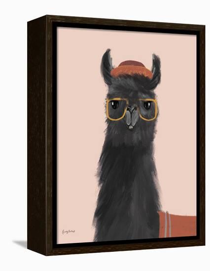 Delightful Alpacas IV-Becky Thorns-Framed Stretched Canvas