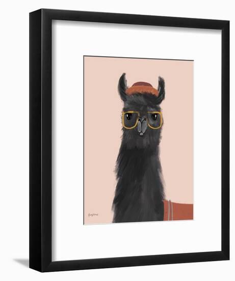 Delightful Alpacas IV-Becky Thorns-Framed Art Print