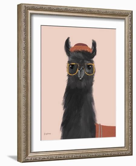 Delightful Alpacas IV-Becky Thorns-Framed Art Print