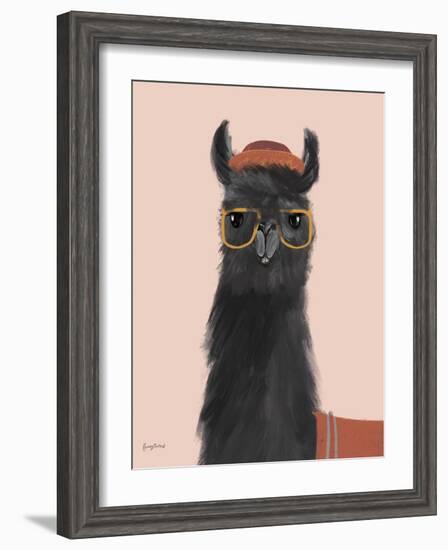 Delightful Alpacas IV-Becky Thorns-Framed Art Print