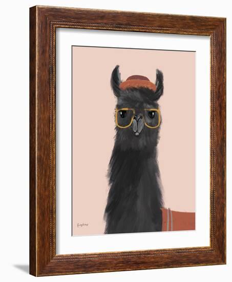 Delightful Alpacas IV-Becky Thorns-Framed Art Print