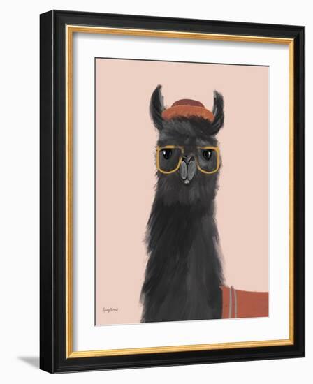 Delightful Alpacas IV-Becky Thorns-Framed Art Print