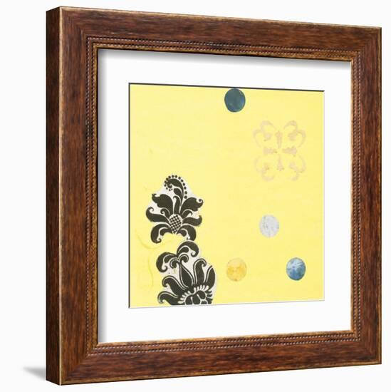 Delightful in Creamery Yellow I-Yafa-Framed Art Print