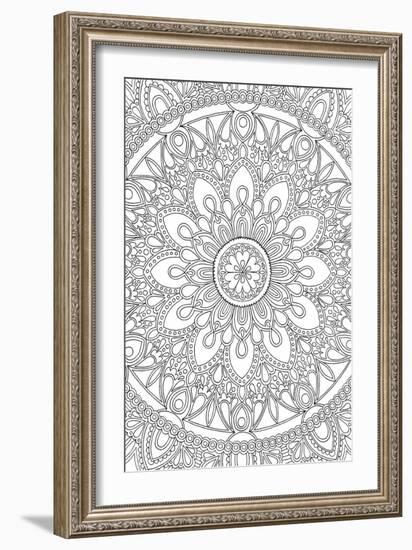 Delightful Mandala-Hello Angel-Framed Giclee Print