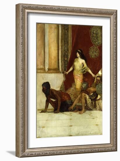 Delilah and the Philistines-Jean Joseph Benjamin Constant-Framed Giclee Print