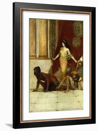 Delilah and the Philistines-Jean Joseph Benjamin Constant-Framed Giclee Print