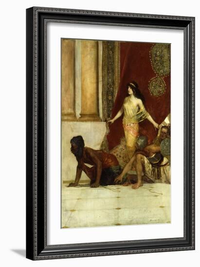 Delilah and the Philistines-Jean Joseph Benjamin Constant-Framed Giclee Print