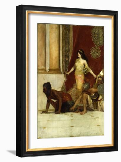 Delilah and the Philistines-Jean Joseph Benjamin Constant-Framed Giclee Print