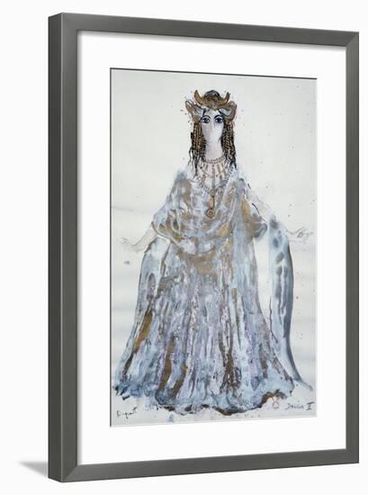 Delilah, Sketch of Costume for Samson and Delilah Opera-Charles Claude Pyne-Framed Giclee Print