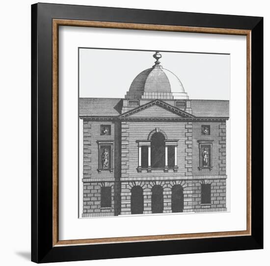 Delineation - Rustic Arcade, Down Hall-School of Padua-Framed Giclee Print