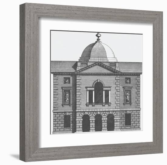 Delineation - Rustic Arcade, Down Hall-School of Padua-Framed Giclee Print