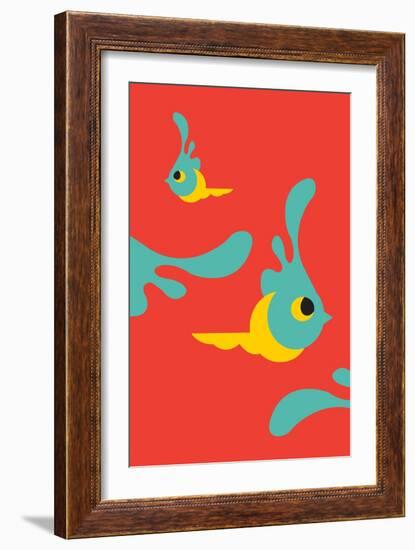 Delirio by Annimo-null-Framed Art Print