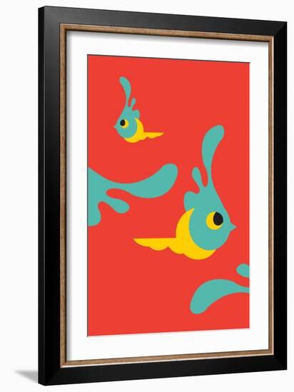 Delirio by Annimo-null-Framed Art Print